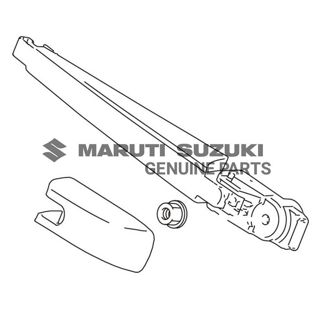 ARM ASSEMBLY_ WIPER REAR
