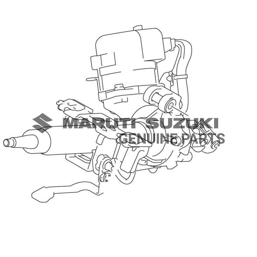 SHAFT ASSEMBLY STEERING COLUMN UPPER WITH  MOTOR