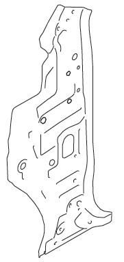 PANEL DASH SIDE REAR LEFT HAND SIDE