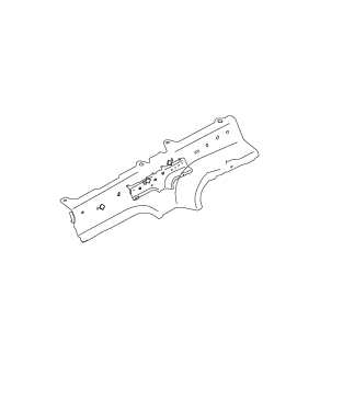 RAIL ROOF SIDE INNER REAR LEFT HAND SIDE