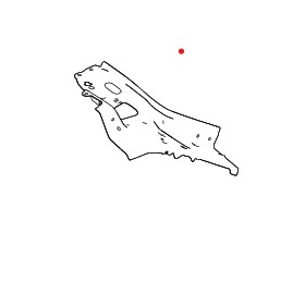 EXTENSION QUARTER INNER UPPER LEFT HAND SIDE