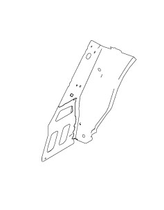 PANEL WHEEL HOUSE FRONT LEFT HAND SIDE