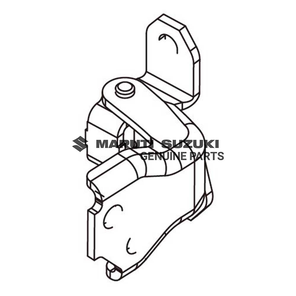 HINGE FRONT DOOR LOWER RIGHT HAND SIDE