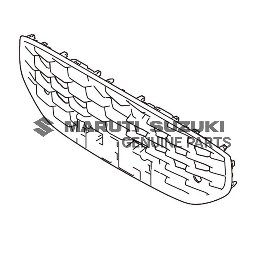GEARILLE_ RADIATOR UPPER (BLACK)