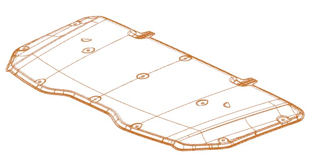 SILENCER FRONT HOOD