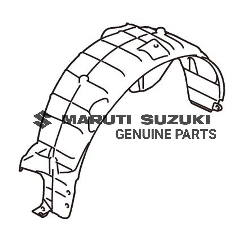 LINING_ REAR FENDER LEFT