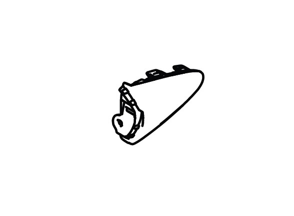 BASEINSTRUMENT PANEL SIDE RIGHT HAND SIDE (BLACK)