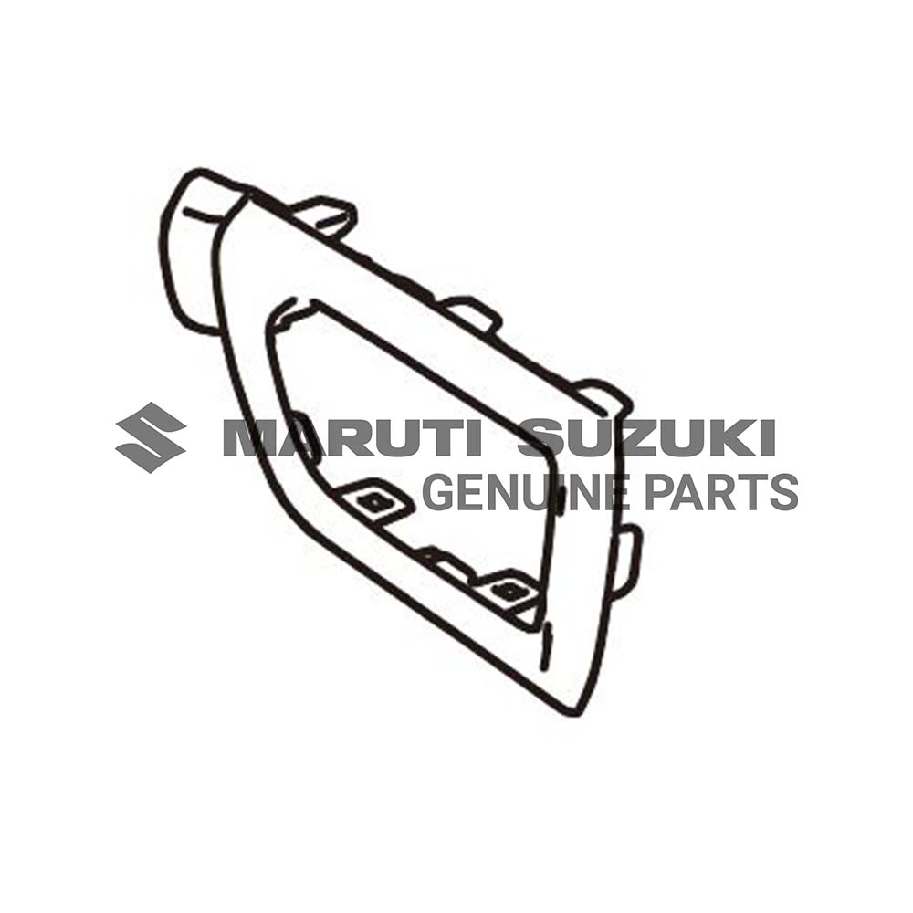 GARNISH_I/P DRVR LOUVER (BLACK)