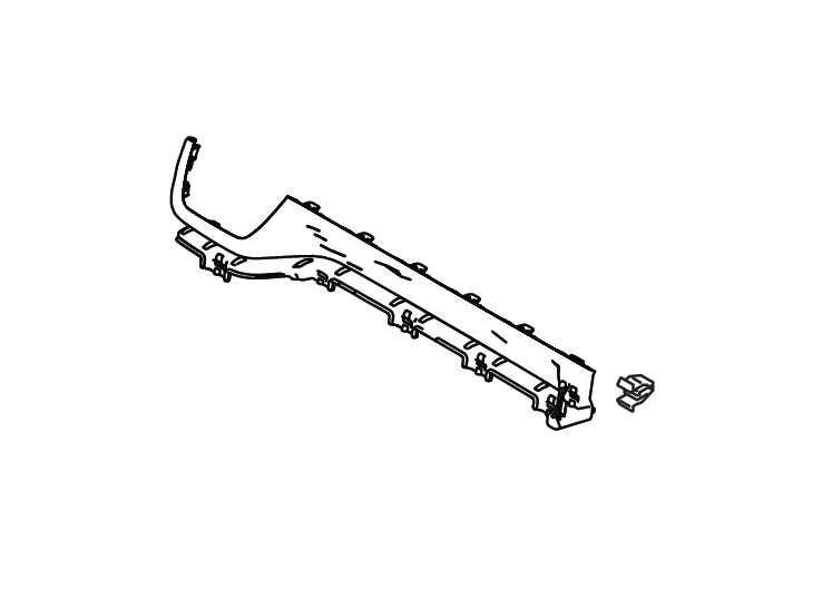 ORNAMENTINSTRUMENT PANEL : ASSISTANT (BLACK)