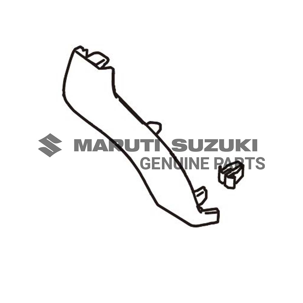 GARNISH_GLOVE BOX SIDE (BLACK)