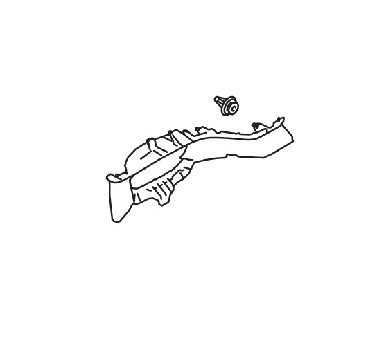 TRIM QUARTER UPPER LEFT HAND SIDE (GRAY)