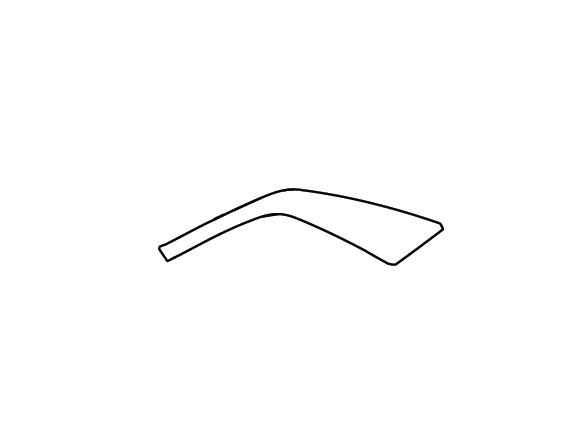 GARNISH QUARTER RIGHT HAND SIDE (BLACK)
