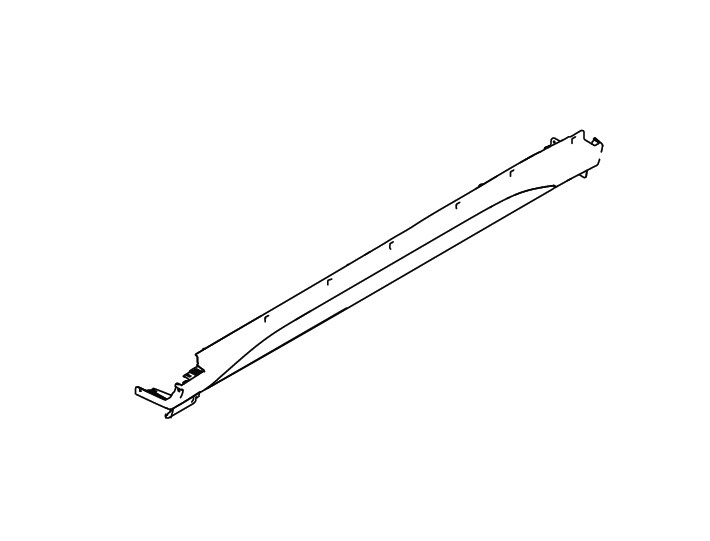 GUARD ASSEMBLYSIDE SILL SPLASH LEFT HAND SIDE (BLACK)