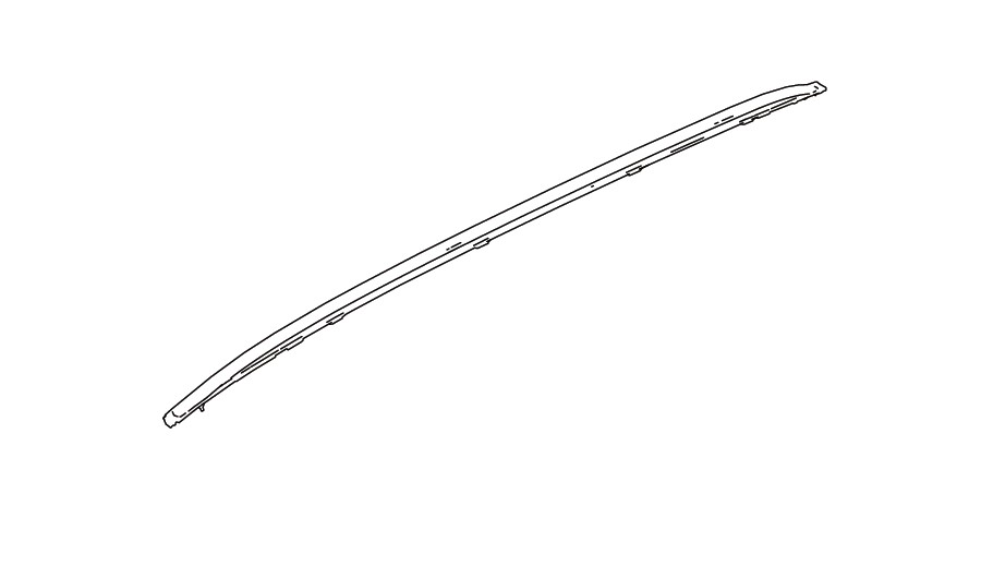 RAIL ROOF RIGHT HAND SIDE (GRAY)
