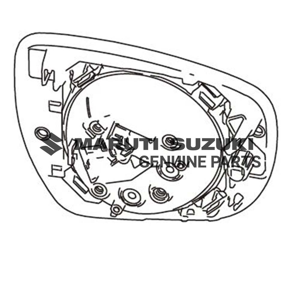GLASS_ OUT REAR VIEW MIRROR