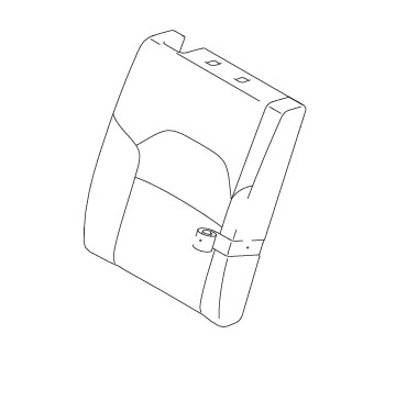 TRIM REAR BACK RIGHT HAND SIDE (BLACK)