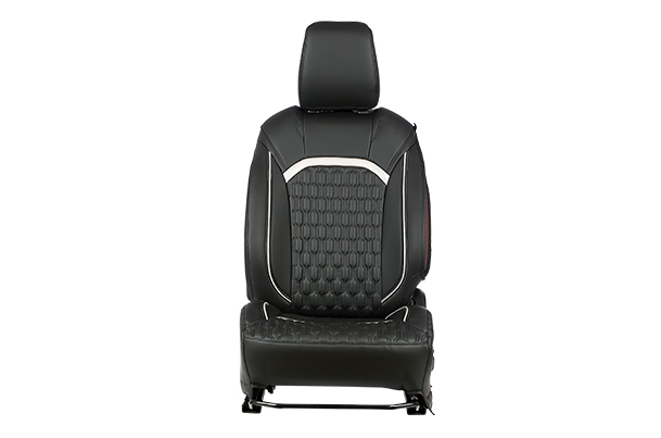 NexCross Silver Finish Sleeve Seat Cover | Fronx (All Variants)